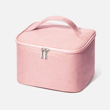Square Shape Handle Makeup Bag